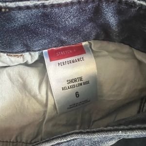 Express Jean Shortie Shorts size 6